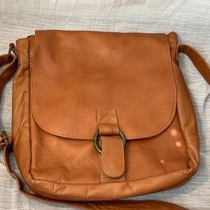 David King Vintage Satchel - Vintage - COLOR: Deep Orange